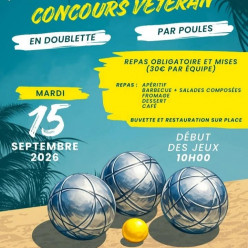 concours vétérans à Venizel le 15/09/2026